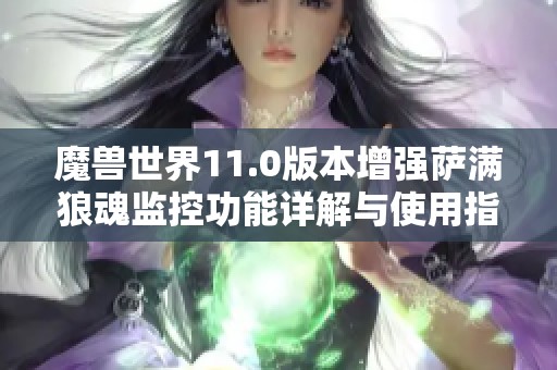 魔兽世界11.0版本增强萨满狼魂监控功能详解与使用指南