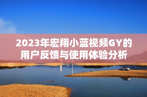 2023年宏翔小蓝视频GY的用户反馈与使用体验分析