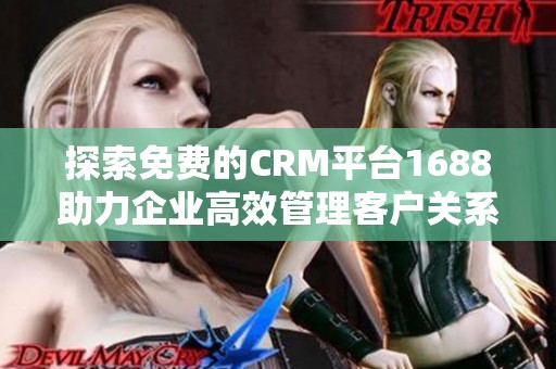 探索免费的CRM平台1688助力企业高效管理客户关系