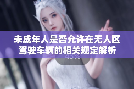 未成年人是否允许在无人区驾驶车辆的相关规定解析