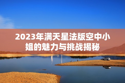 2023年满天星法版空中小姐的魅力与挑战揭秘