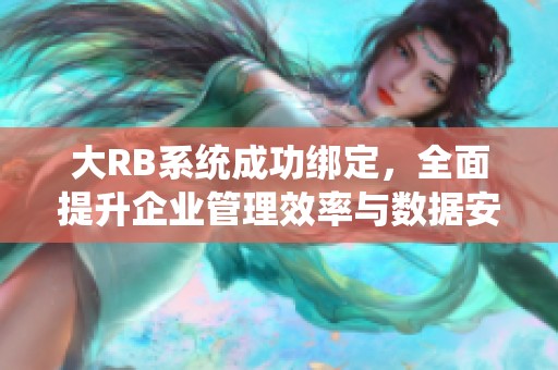 大RB系统成功绑定，全面提升企业管理效率与数据安全性