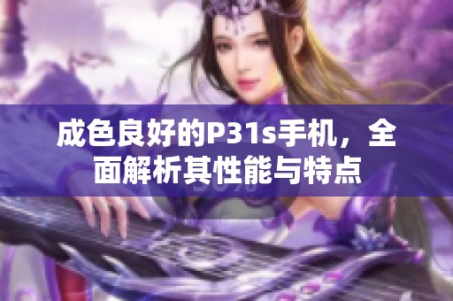 成色良好的P31s手机，全面解析其性能与特点