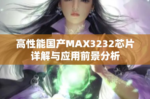 高性能国产MAX3232芯片详解与应用前景分析