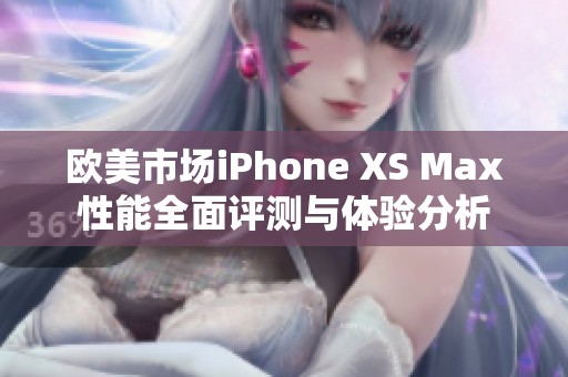 欧美市场iPhone XS Max性能全面评测与体验分析