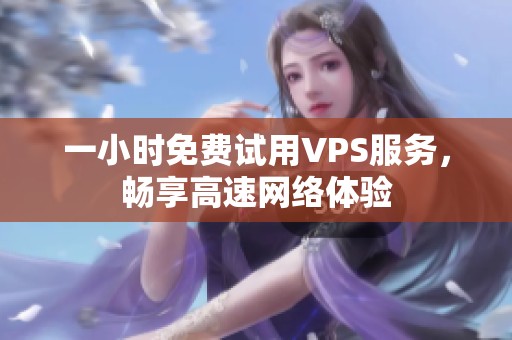 一小时免费试用VPS服务，畅享高速网络体验