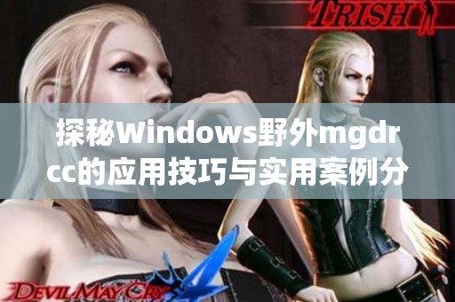 探秘Windows野外mgdrcc的应用技巧与实用案例分享