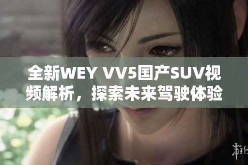 全新WEY VV5国产SUV视频解析，探索未来驾驶体验