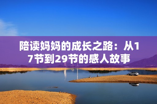 陪读妈妈的成长之路：从17节到29节的感人故事