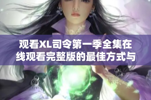 观看XL司令第一季全集在线观看完整版的最佳方式与推荐