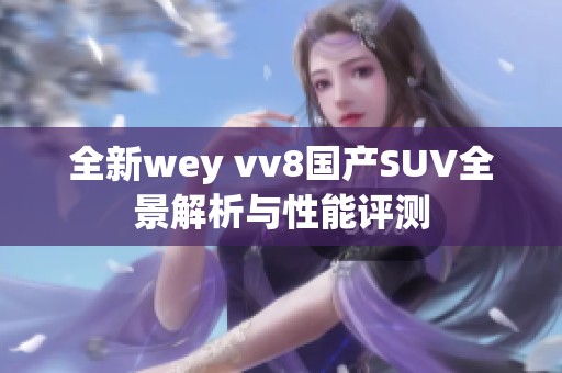 全新wey vv8国产SUV全景解析与性能评测