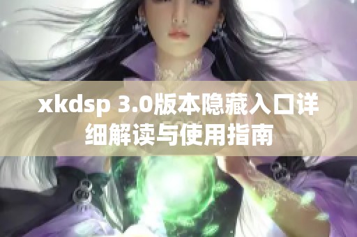 xkdsp 3.0版本隐藏入口详细解读与使用指南