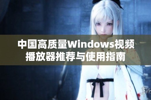 中国高质量Windows视频播放器推荐与使用指南