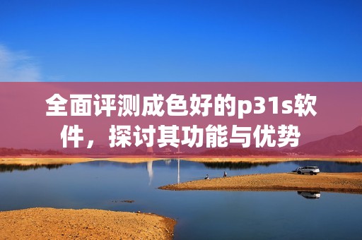 全面评测成色好的p31s软件，探讨其功能与优势