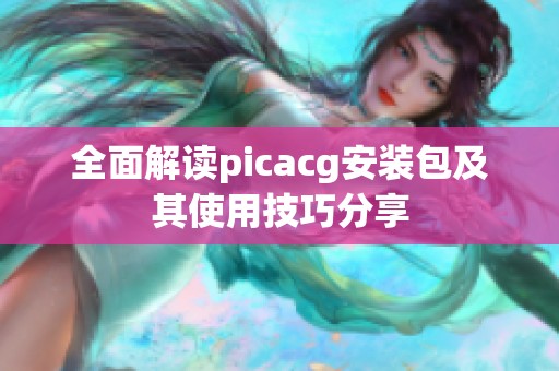 全面解读picacg安装包及其使用技巧分享