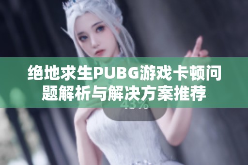 绝地求生PUBG游戏卡顿问题解析与解决方案推荐