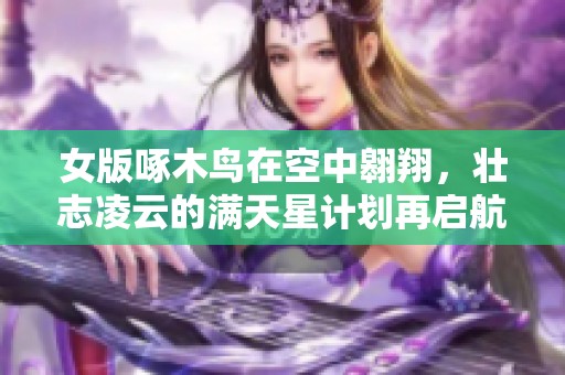 女版啄木鸟在空中翱翔，壮志凌云的满天星计划再启航