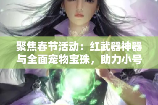 聚焦春节活动：红武器神器与全面宠物宝珠，助力小号快速成长