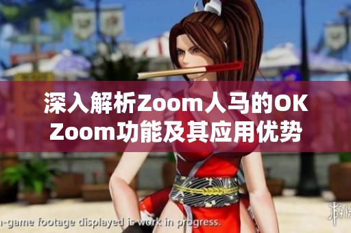 深入解析Zoom人马的OKZoom功能及其应用优势