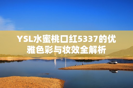 YSL水蜜桃口红5337的优雅色彩与妆效全解析